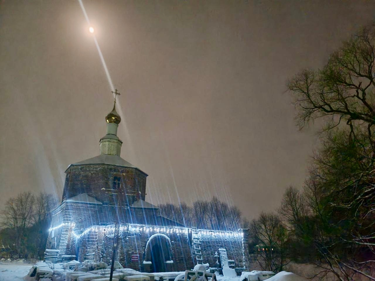 Рождество Христово в храме Архангела Михаила.