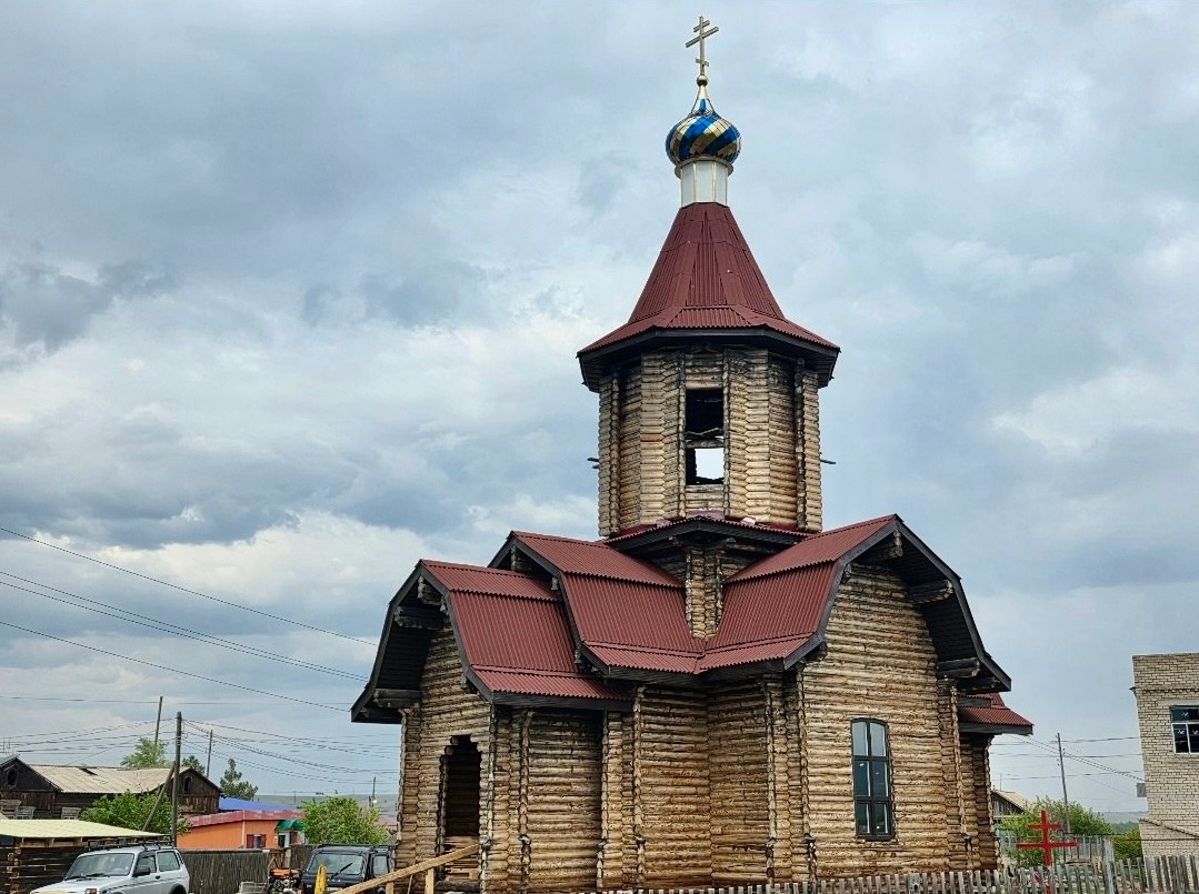 Строительство храма в честь святых воинов Пересвета и Осляби.